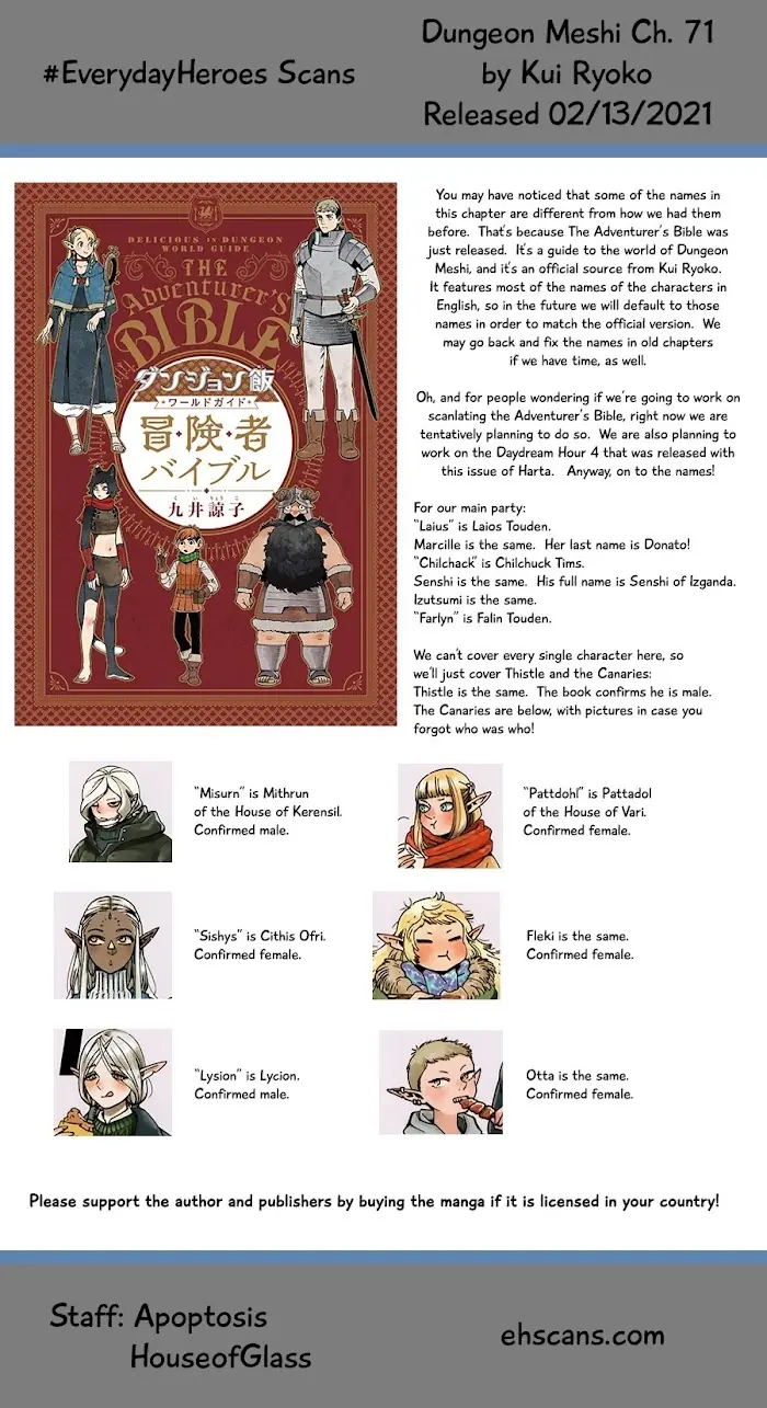 Delicious in Dungeon Chapter 71 image 25_optimized